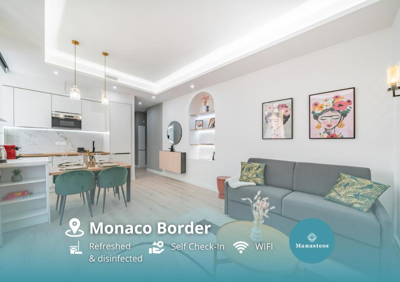 2Mn Monaco - Luxueux Appartement Renove - As Beausoleil Dış mekan fotoğraf